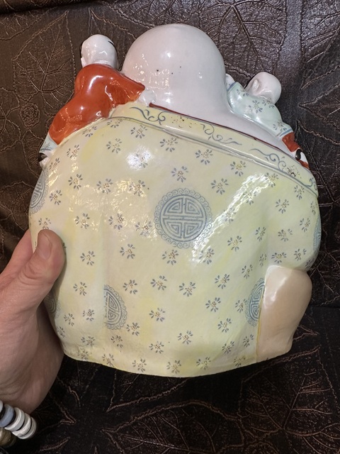 古玩陶瓷粉彩佛真品鑒賞圖