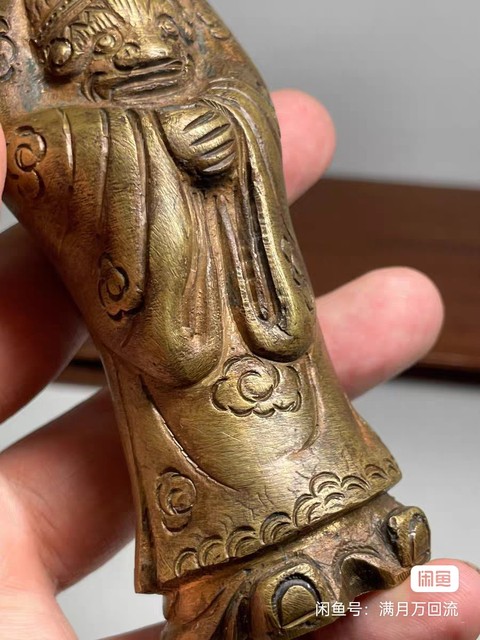 古玩銅器銅造像真品鑒賞圖