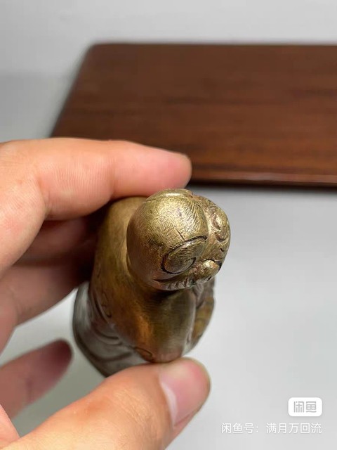 古玩銅器銅造像真品鑒賞圖