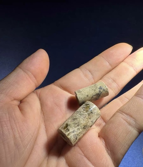 古玩玉器仿古玉勒子真品鑒賞圖