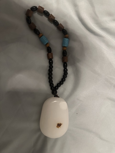 古玩玉器廣義和田玉掛件真品鑒賞圖