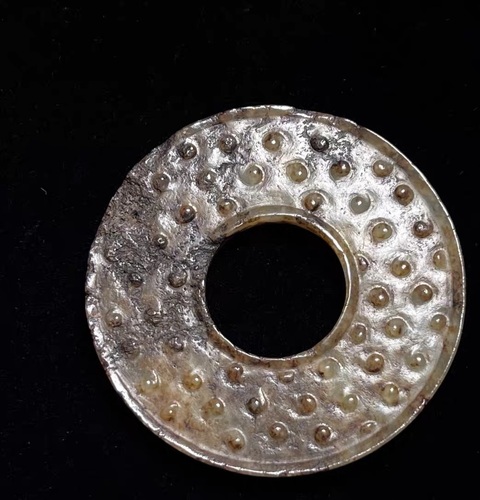 古玩玉器仿古玉璧真品鑒賞圖