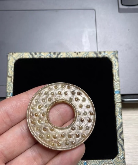 古玩玉器仿古玉璧真品鑒賞圖