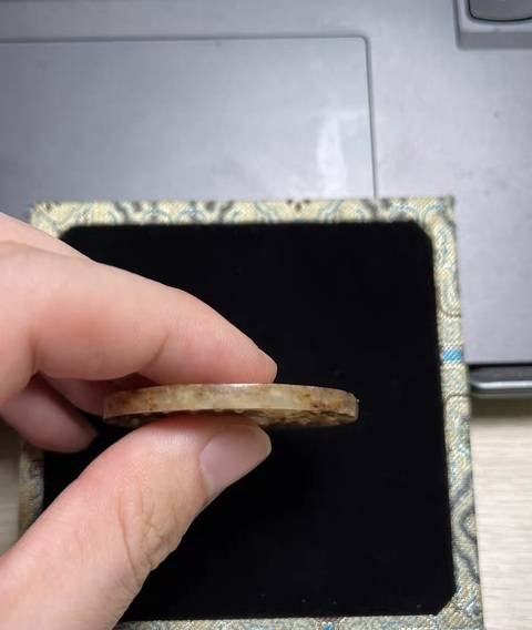 古玩玉器仿古玉璧真品鑒賞圖