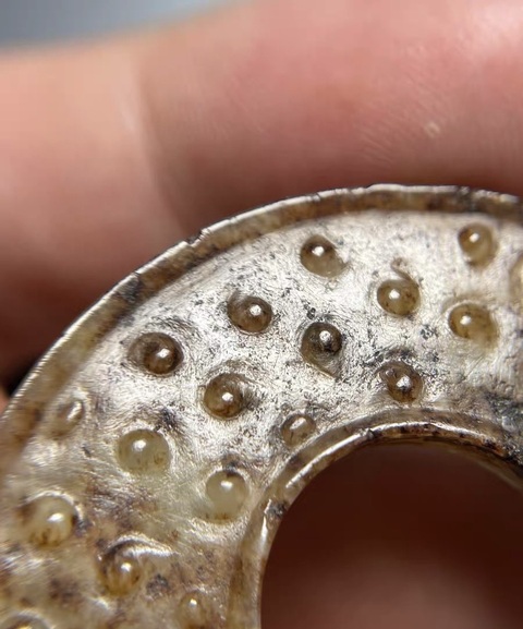 古玩玉器仿古玉璧真品鑒賞圖