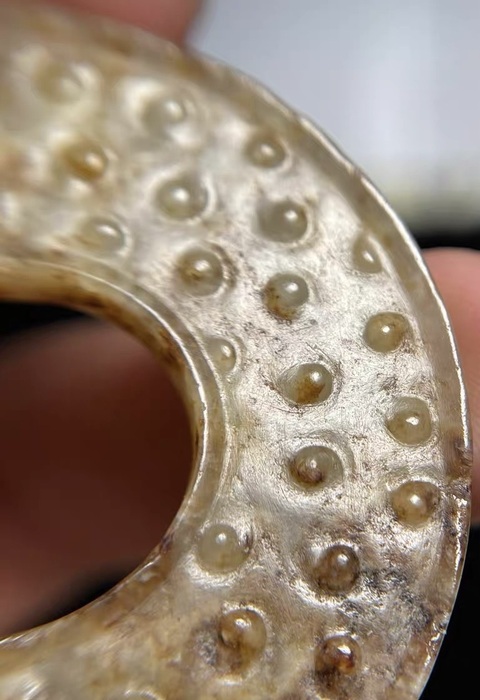 古玩玉器仿古玉璧真品鑒賞圖