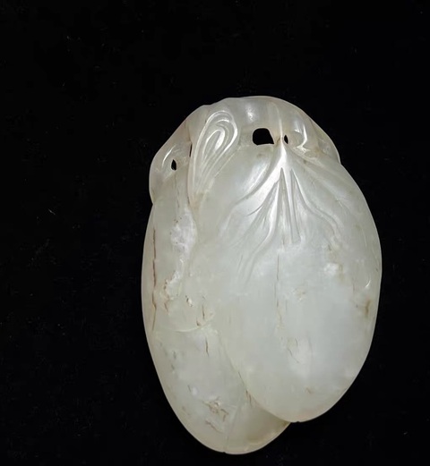 古玩玉器仿古瓜果件真品鑒賞圖