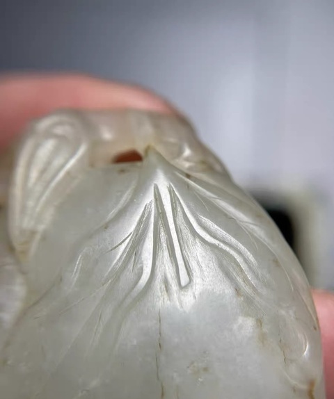 古玩玉器仿古瓜果件真品鑒賞圖