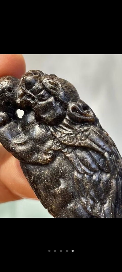 古玩雜項人工材質模鑄動物模型真品鑒賞圖