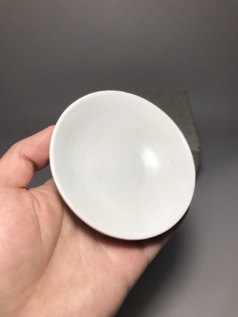 古玩陶瓷【館藏級精品】邢窯白瓷唇口盞【茶道圣物】【路份高，收藏價值好】拍賣，當前價格0元