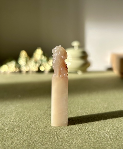 古玩雜項巴林石印章拍賣，當前價格66元