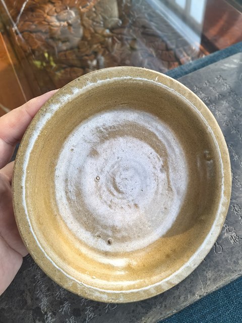 古玩陶瓷宋代青釉盤真品鑒賞圖