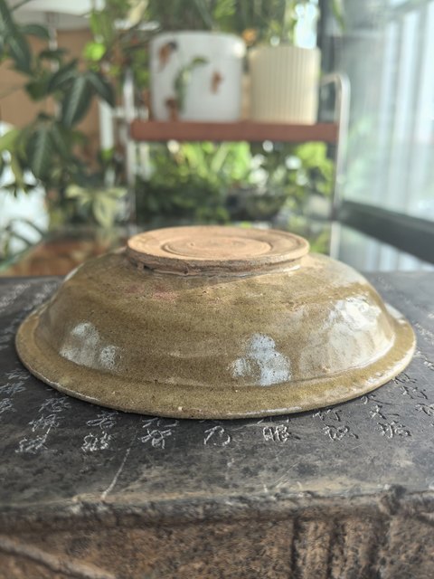 古玩陶瓷宋代青釉盤真品鑒賞圖