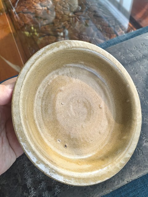 古玩陶瓷宋代青釉盤真品鑒賞圖