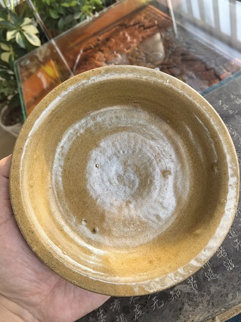 古玩陶瓷宋代青釉盤真品鑒賞圖