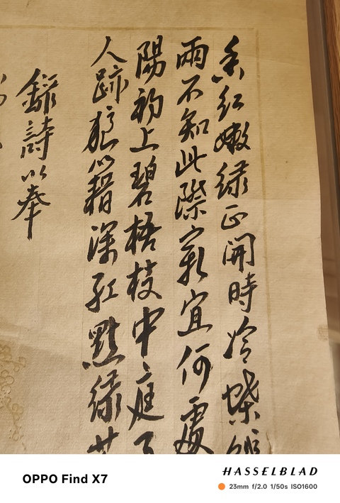 古玩字畫林徽因款詩稿真品鑒賞圖