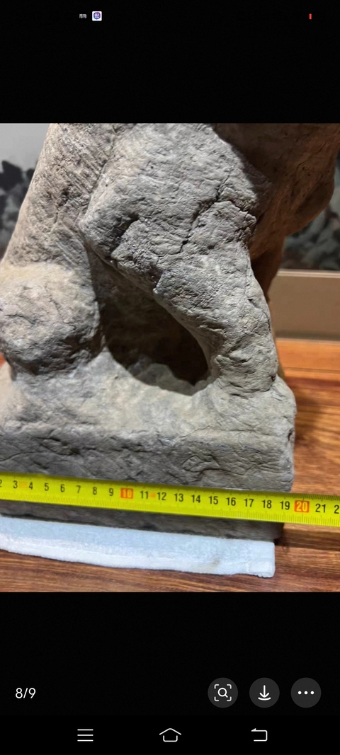 古玩雜項石獅真品鑒賞圖