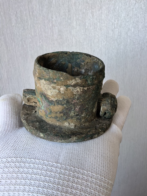 古玩銅器青銅馬車具真品鑒賞圖