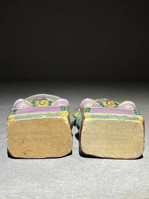 古玩陶瓷粉彩人物塑像拍賣，當前價格18000元