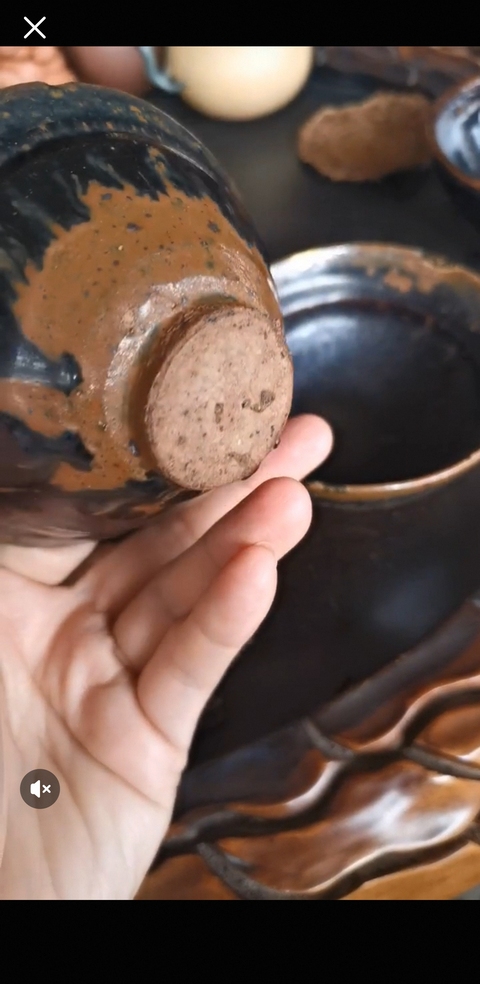 古玩陶瓷建窯系黑釉盞真品鑒賞圖