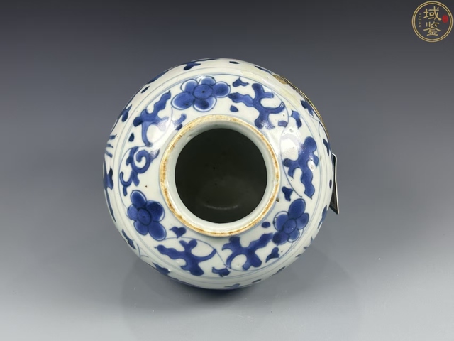 古玩陶瓷明晚期·青花纏枝蓮紋罐拍賣，當前價格0元