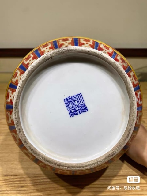 古玩陶瓷鹿頭尊真品鑒賞圖