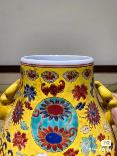 古玩陶瓷鹿頭尊真品鑒賞圖