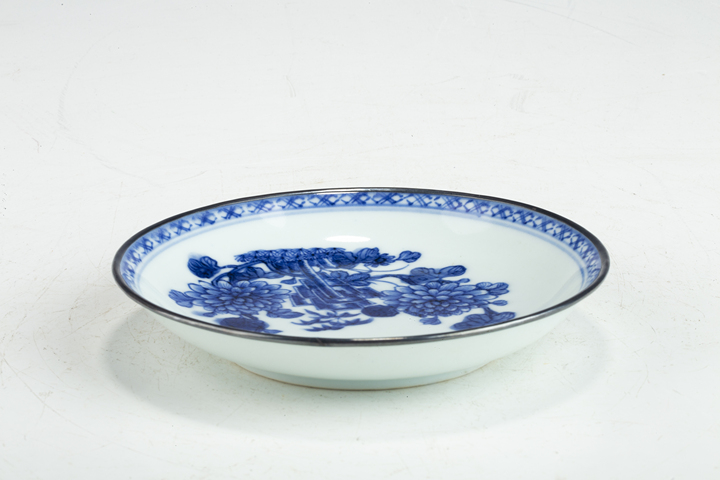 古玩陶瓷清中·青花竹石牡丹紋盤
拍賣，當前價格0元