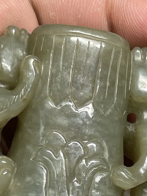 古玩玉器玉瓶真品鑒賞圖