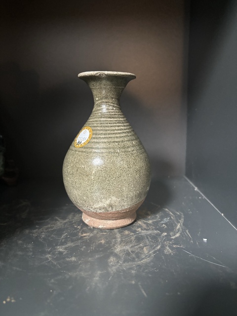 古玩陶瓷宋元·玉壺春瓶（海撈）真品鑒賞圖