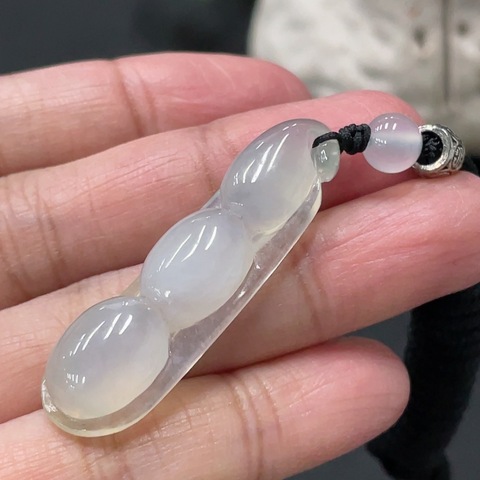 古玩玉器天然翡翠掛件真品鑒賞圖