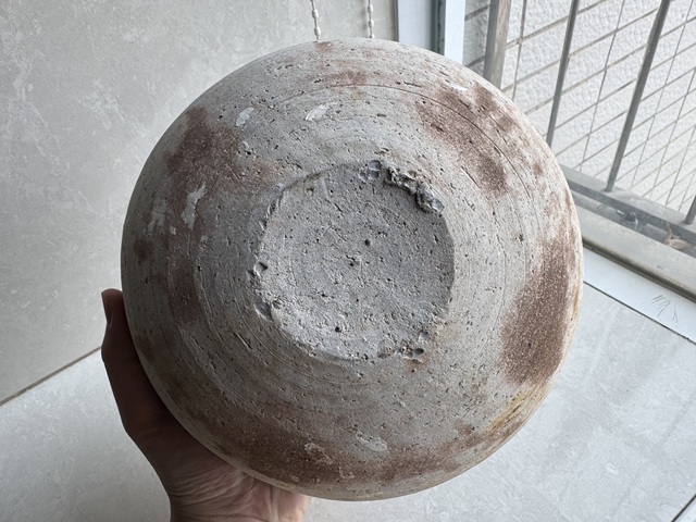 古玩陶瓷褐釉缽真品鑒賞圖