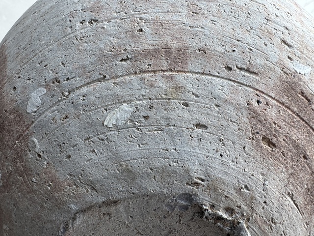 古玩陶瓷褐釉缽真品鑒賞圖