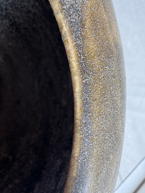 古玩陶瓷褐釉缽真品鑒賞圖