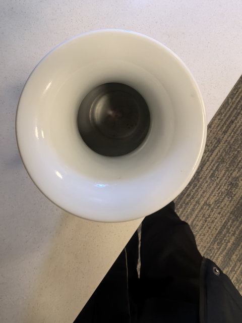 古玩陶瓷青花冰梅紋觀音瓶真品鑒賞圖