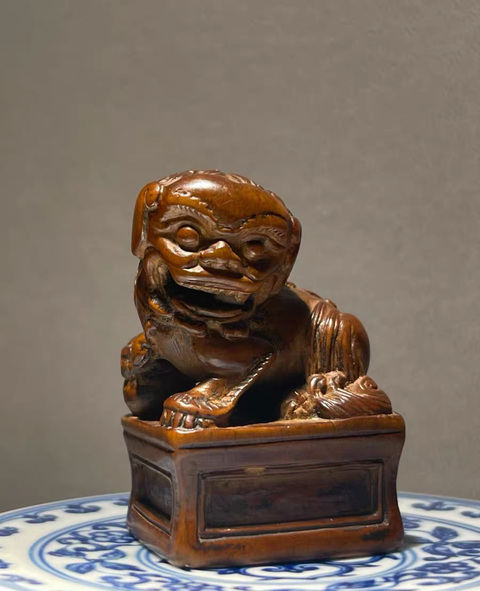 古玩雜項獅子真品鑒賞圖