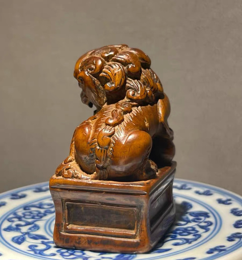 古玩雜項獅子真品鑒賞圖