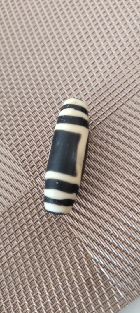 古玩玉器老料器天珠真品鑒賞圖