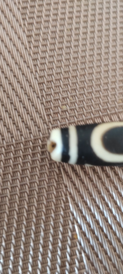 古玩玉器老料器天珠真品鑒賞圖