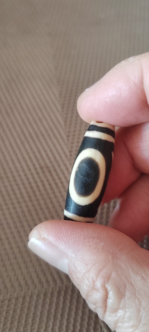 古玩玉器老料器天珠真品鑒賞圖