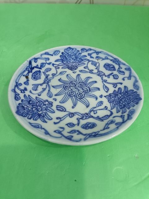 古玩陶瓷青花盤真品鑒賞圖