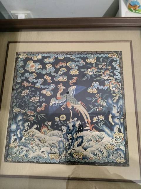 古玩雜項文官補真品鑒賞圖