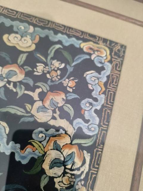 古玩雜項文官補真品鑒賞圖