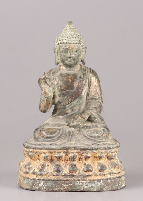 古玩銅器造像真品鑒賞圖