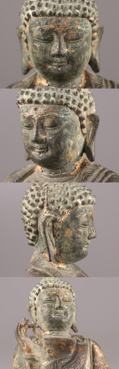 古玩銅器造像真品鑒賞圖