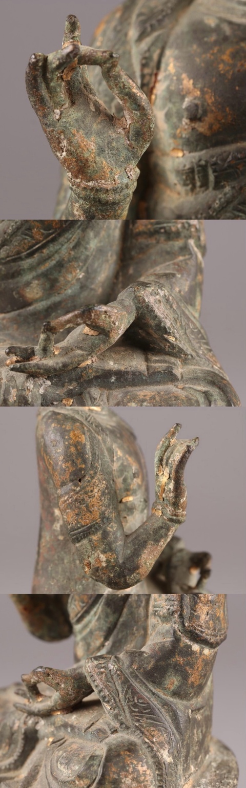 古玩銅器造像真品鑒賞圖