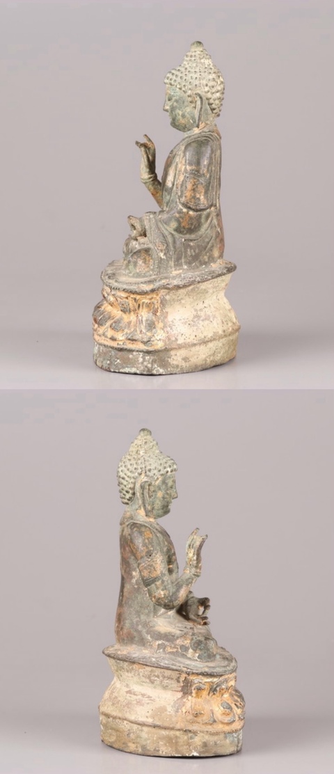 古玩銅器造像真品鑒賞圖