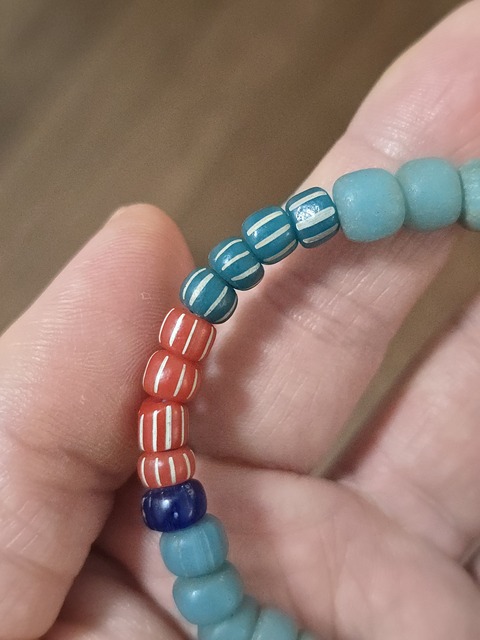 古玩玉器琉璃手鏈真品鑒賞圖