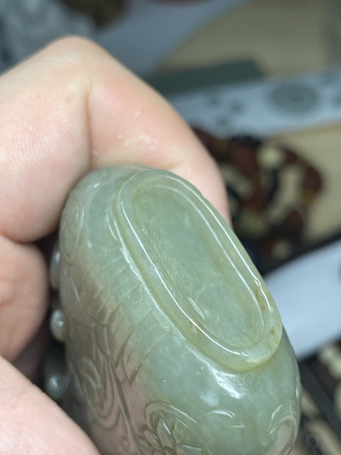 古玩玉器玉瓶真品鑒賞圖