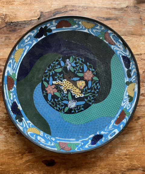 古玩銅器掐絲琺瑯真品鑒賞圖